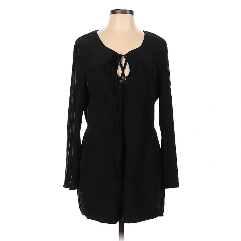 Neon Rose long sleeve romper - Picture 3 of 6